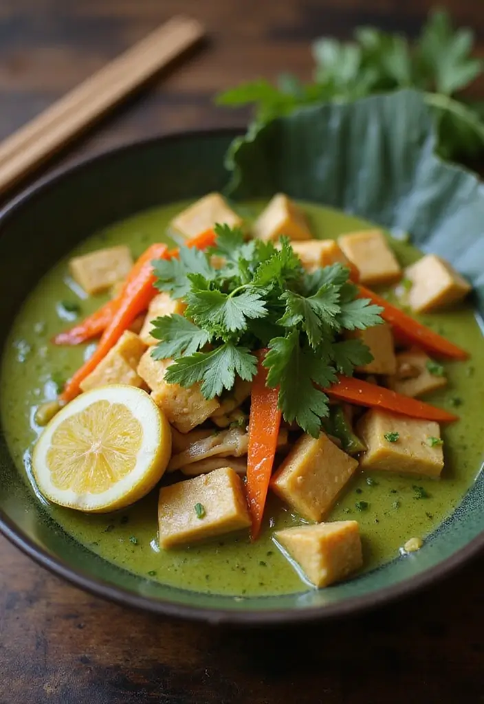 25+ Vegan Tofu Ramen Recipes for a Plant-Based Twist 91 25+ Vegan Tofu Ramen Recipes for a Plant-Based Twist - 17. Thai Green Curry Tofu Ramen