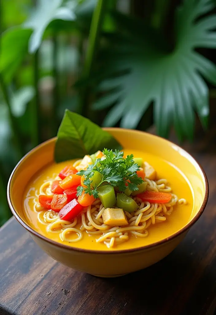 25+ Vegan Tofu Ramen Recipes for a Plant-Based Twist 6 25+ Vegan Tofu Ramen Recipes for a Plant-Based Twist - 2. Coconut Curry Tofu Ramen
