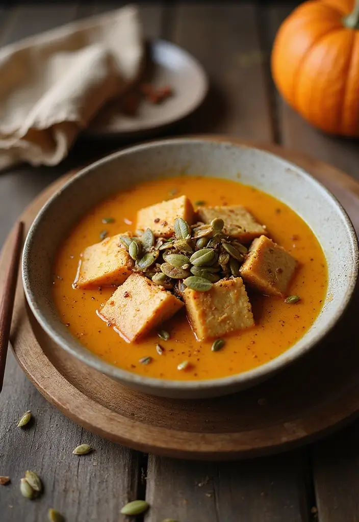 25+ Vegan Tofu Ramen Recipes for a Plant-Based Twist 117 25+ Vegan Tofu Ramen Recipes for a Plant-Based Twist - 21. Pumpkin Spice Tofu Ramen