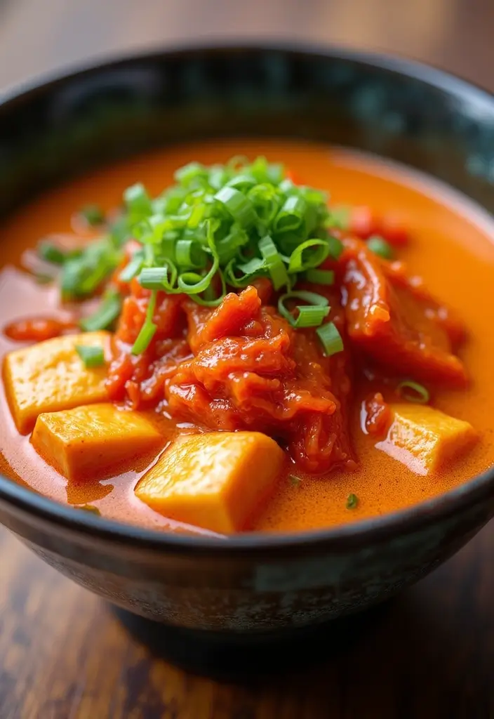 25+ Vegan Tofu Ramen Recipes for a Plant-Based Twist 41 25+ Vegan Tofu Ramen Recipes for a Plant-Based Twist - 7. Kimchi Tofu Ramen