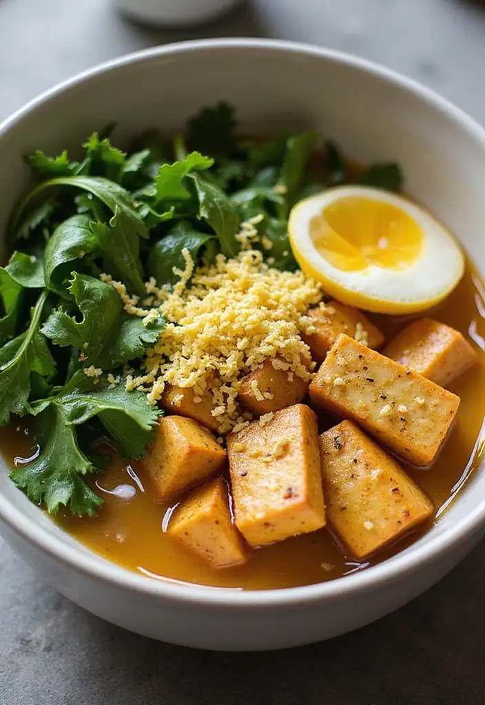 25+ Vegan Tofu Ramen Recipes for a Plant-Based Twist 49 25+ Vegan Tofu Ramen Recipes for a Plant-Based Twist - 9. Garlic Lemon Tofu Ramen