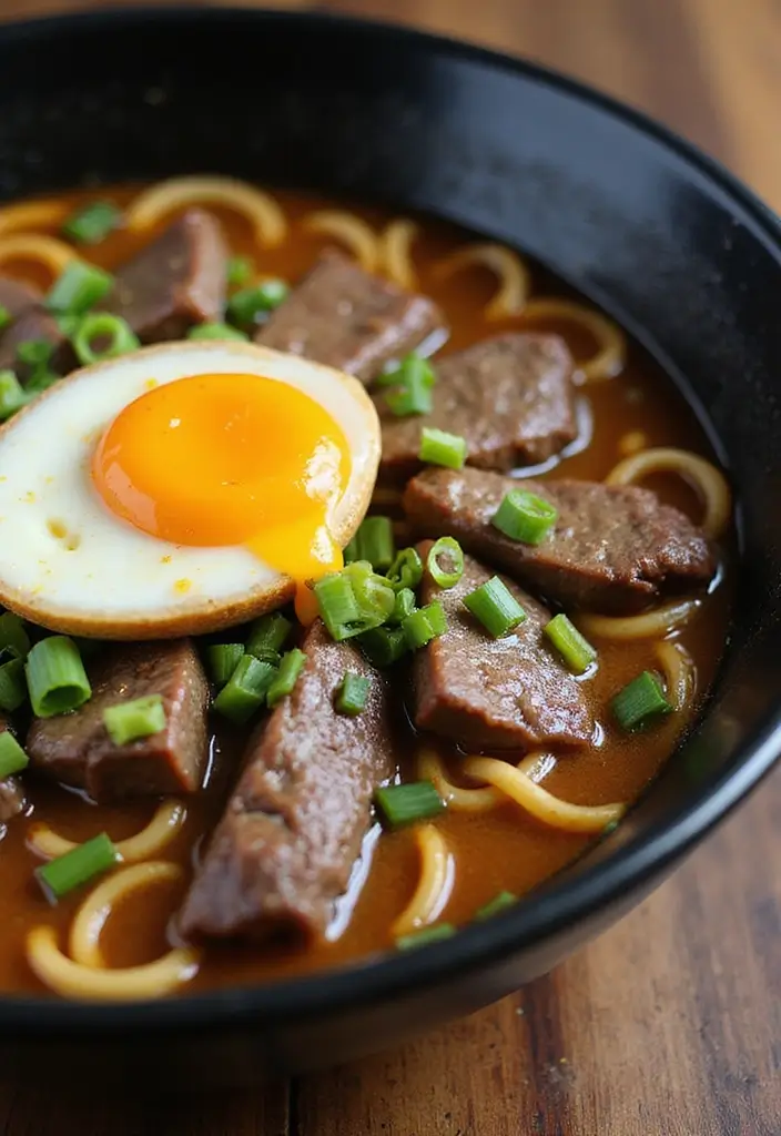 26 Beef Ramen Noodle Recipes for Instant Pot Lovers 51 26 Beef Ramen Noodle Recipes for Instant Pot Lovers - 13. Beef and Egg Ramen