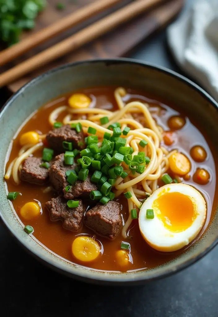 26 Beef Ramen Noodle Recipes for Instant Pot Lovers 92 26 Beef Ramen Noodle Recipes for Instant Pot Lovers - 22. Beef Ramen with Corn