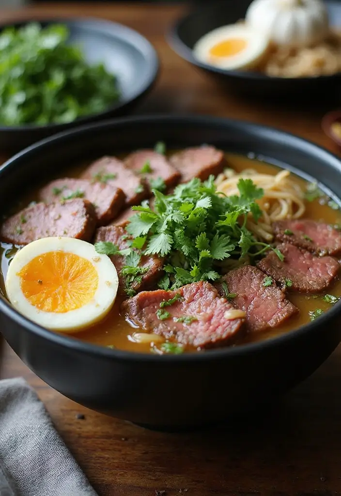 26 Beef Ramen Noodle Recipes for Instant Pot Lovers 104 26 Beef Ramen Noodle Recipes for Instant Pot Lovers - 24. Beef Ramen with Garlic and Herbs