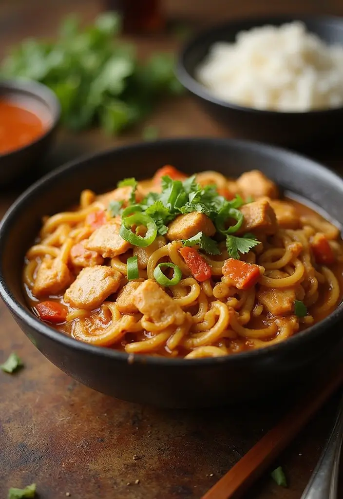 26 Chicken Ramen Noodle Casserole Recipes for Family Dinners 114 26 Chicken Ramen Noodle Casserole Recipes for Family Dinners - 22. Asian Inspired Chicken Ramen Casserole