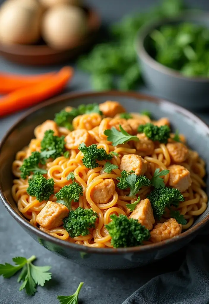 26 Chicken Ramen Noodle Casserole Recipes for Family Dinners 126 26 Chicken Ramen Noodle Casserole Recipes for Family Dinners - 24. Chicken Ramen Casserole with Kale