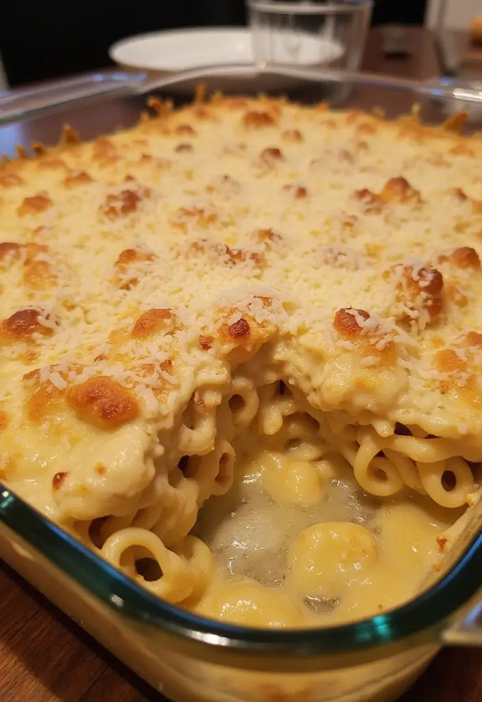 26 Chicken Ramen Noodle Casserole Recipes for Family Dinners 53 26 Chicken Ramen Noodle Casserole Recipes for Family Dinners - 9. Baked Chicken Ramen Alfredo