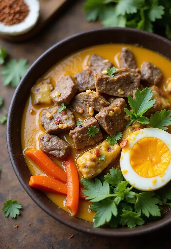 26 Keto Ramen Recipes That Keep It Low-Carb and Delicious 70 26 Keto Ramen Recipes That Keep It Low-Carb and Delicious - 12. Curry Beef Ramen