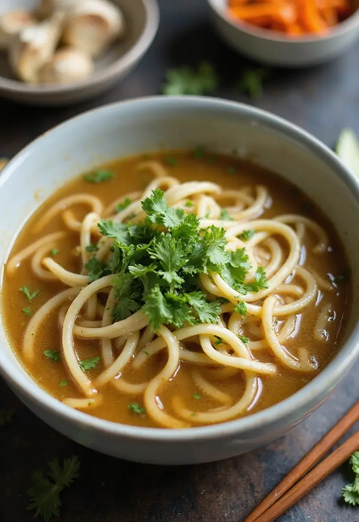 26 Keto Ramen Recipes That Keep It Low-Carb and Delicious 116 26 Keto Ramen Recipes That Keep It Low-Carb and Delicious - 20. Garlic and Ginger Noodle Ramen