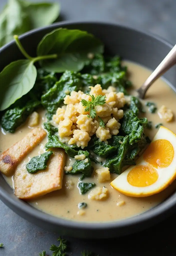 26 Keto Ramen Recipes That Keep It Low-Carb and Delicious 126 26 Keto Ramen Recipes That Keep It Low-Carb and Delicious - 22. Spinach and Artichoke Ramen