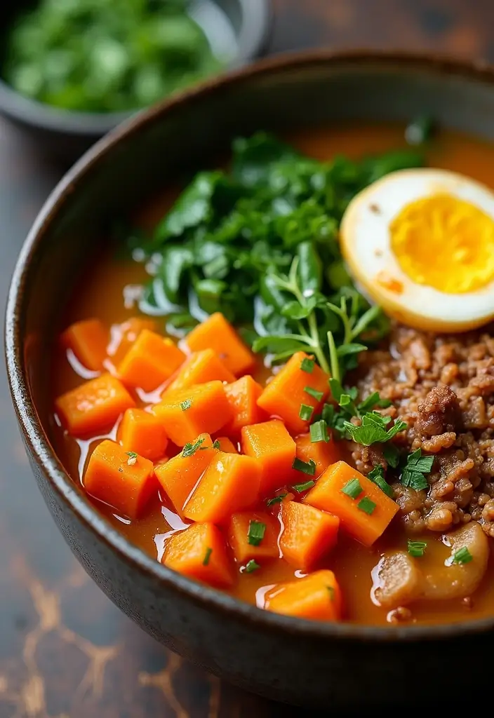 26 Keto Ramen Recipes That Keep It Low-Carb and Delicious 140 26 Keto Ramen Recipes That Keep It Low-Carb and Delicious - 24. Sweet Potato Ramen