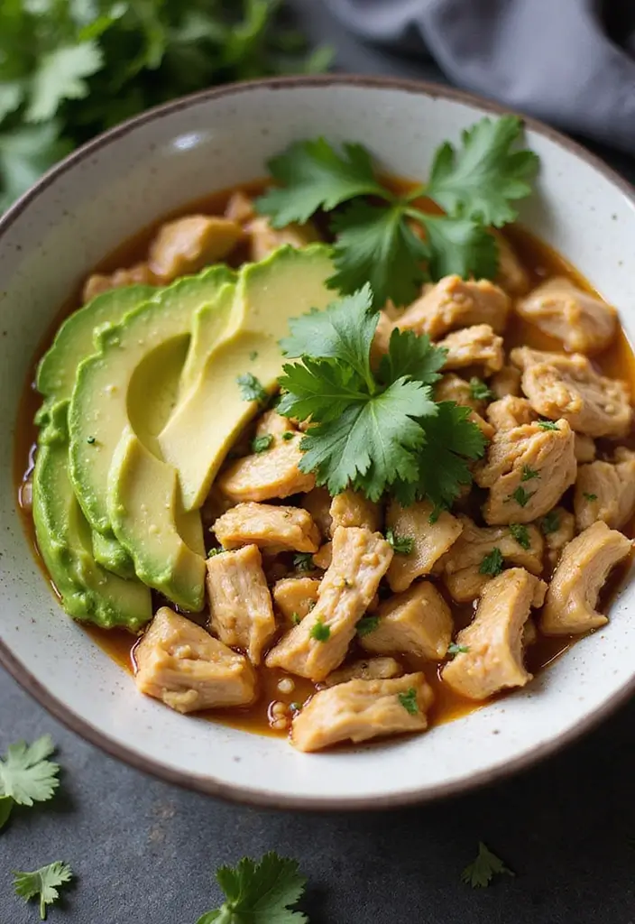 26 Keto Ramen Recipes That Keep It Low-Carb and Delicious 13 26 Keto Ramen Recipes That Keep It Low-Carb and Delicious - 3. Chicken Avocado Ramen