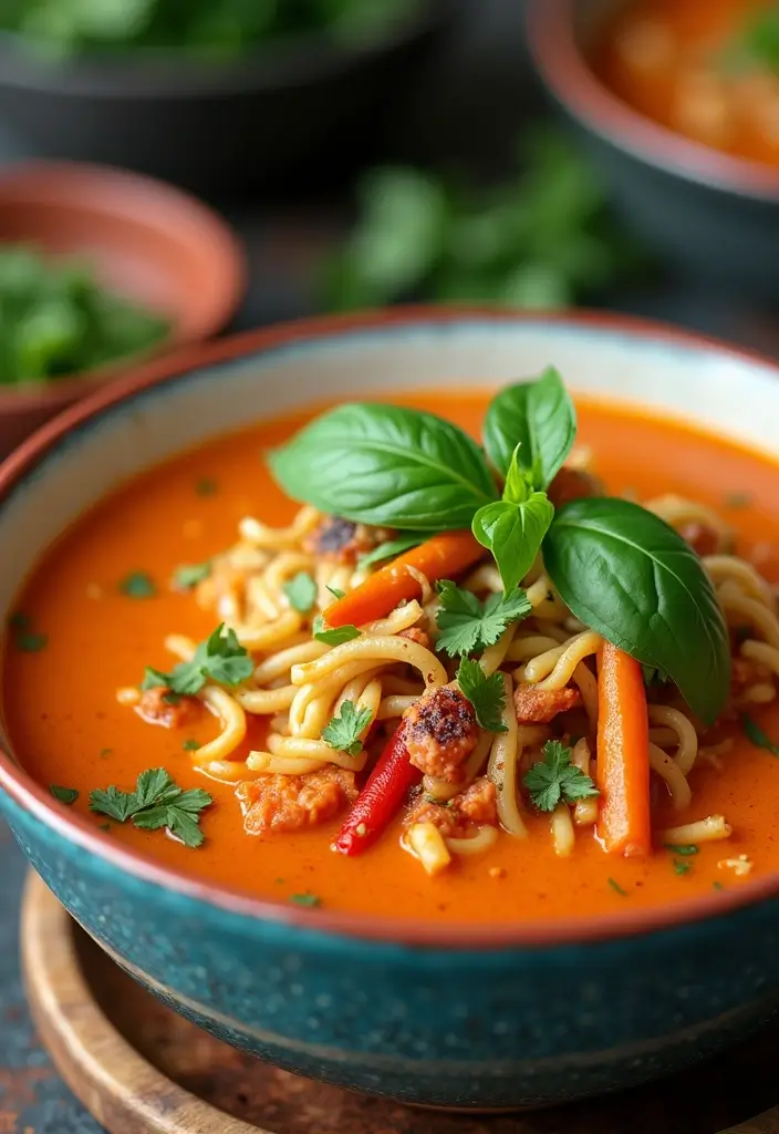 26 Lotus Foods Rice Ramen Recipes That Impress Every Time 24 26 Lotus Foods Rice Ramen Recipes That Impress Every Time - 8. Thai Red Curry Ramen