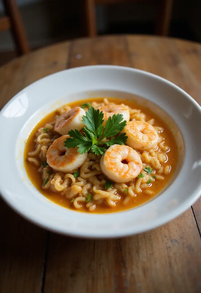 26 Rice Ramen Noodles Recipes for Light but Satisfying Meals 75 26 Rice Ramen Noodles Recipes for Light but Satisfying Meals - 17. Garlic Butter Shrimp Rice Ramen