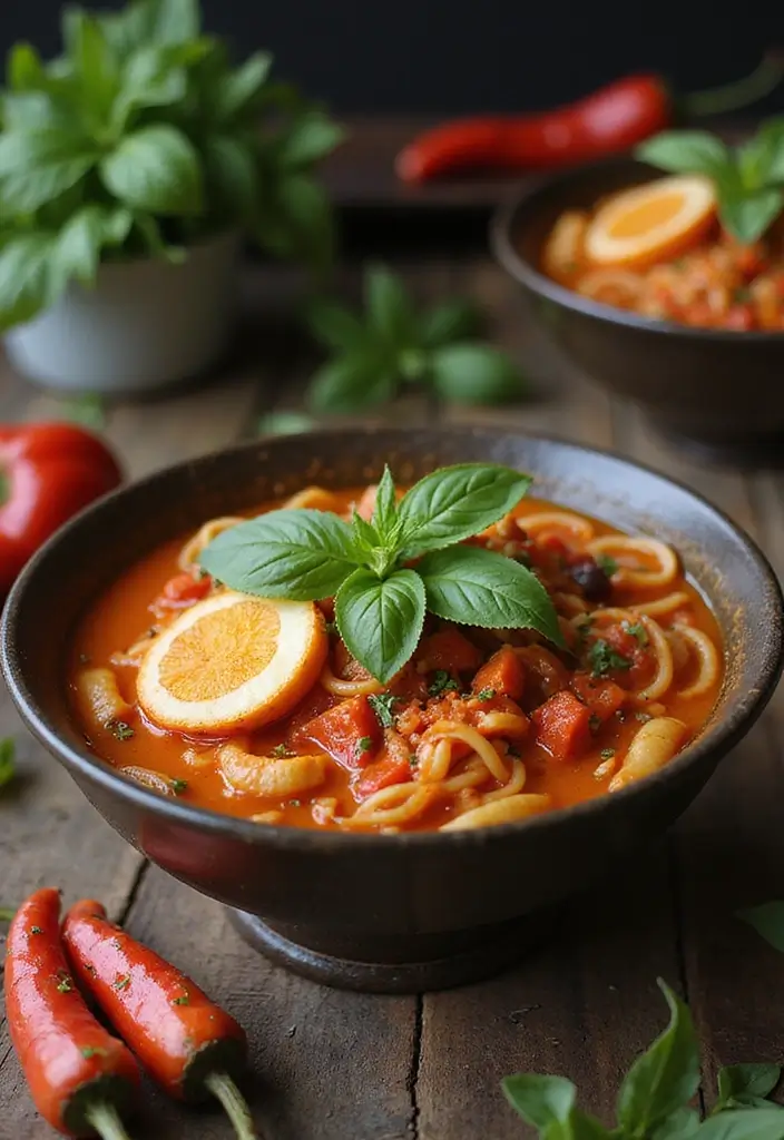 26 Spicy Ramen Recipes That Are Easy and Irresistible 62 26 Spicy Ramen Recipes That Are Easy and Irresistible - 12. Spicy Roasted Red Pepper Ramen