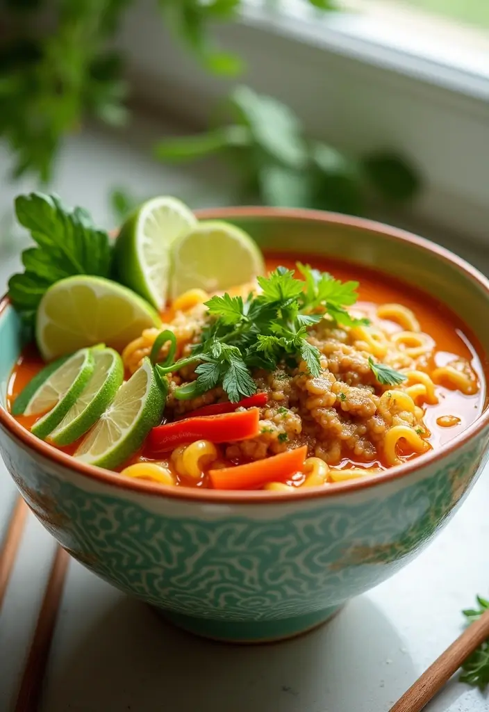 26 Spicy Ramen Recipes That Are Easy and Irresistible 81 26 Spicy Ramen Recipes That Are Easy and Irresistible - 15. Spicy Coconut Lime Ramen