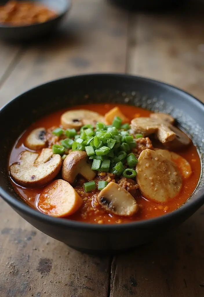 26 Spicy Ramen Recipes That Are Easy and Irresistible 93 26 Spicy Ramen Recipes That Are Easy and Irresistible - 19. Spicy Mushroom Ramen