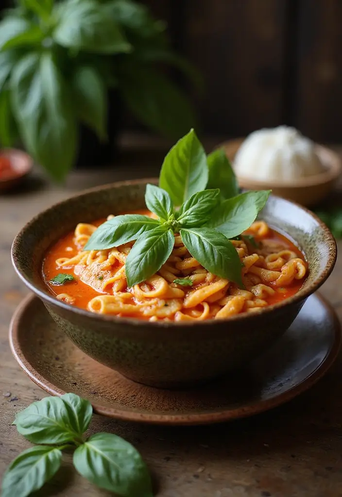 26 Spicy Ramen Recipes That Are Easy and Irresistible 132 26 Spicy Ramen Recipes That Are Easy and Irresistible - 26. Spicy Thai Basil Ramen