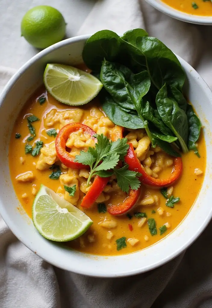 26 Spicy Ramen Recipes That Are Easy and Irresistible 16 26 Spicy Ramen Recipes That Are Easy and Irresistible - 4. Coconut Curry Ramen