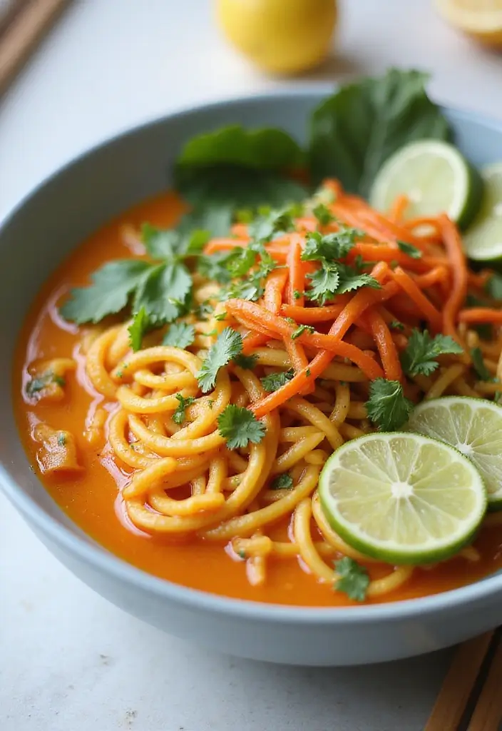 27 Cozy Vegan Winter Ramen Recipes to Keep You Warm and Full 69 27 Cozy Vegan Winter Ramen Recipes to Keep You Warm and Full - 13. Citrus Ginger Ramen