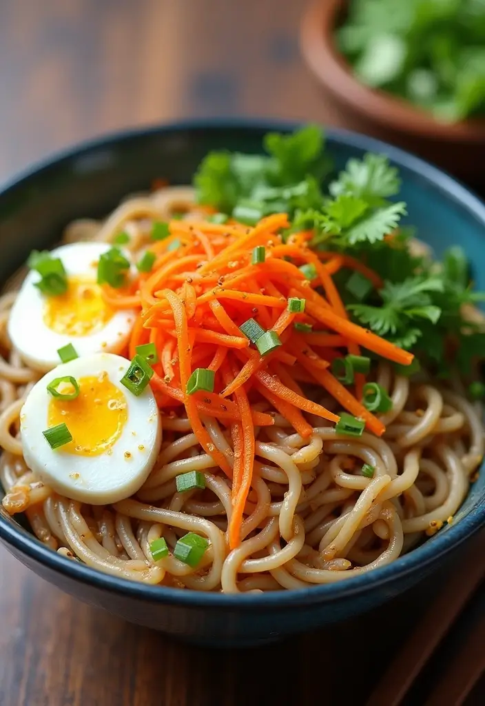 27 Cozy Vegan Winter Ramen Recipes to Keep You Warm and Full 94 27 Cozy Vegan Winter Ramen Recipes to Keep You Warm and Full - 18. Chilled Soba Ramen Salad