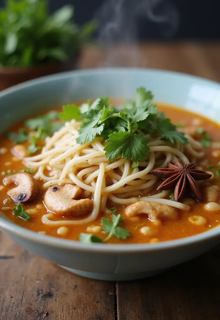 27 Cozy Vegan Winter Ramen Recipes to Keep You Warm and Full 25 27 Cozy Vegan Winter Ramen Recipes to Keep You Warm and Full - 5. Veggie-Loaded Pho Ramen
