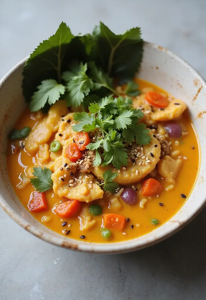 27 Creamy Ramen Noodle Recipes with Coconut Milk 1 27 Creamy Ramen Noodle Recipes with Coconut Milk - 1. Coconut Curry Ramen