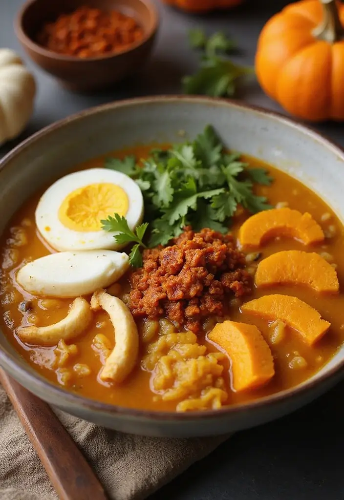 27 Creamy Ramen Noodle Recipes with Coconut Milk 65 27 Creamy Ramen Noodle Recipes with Coconut Milk - 13. Coconut Pumpkin Ramen