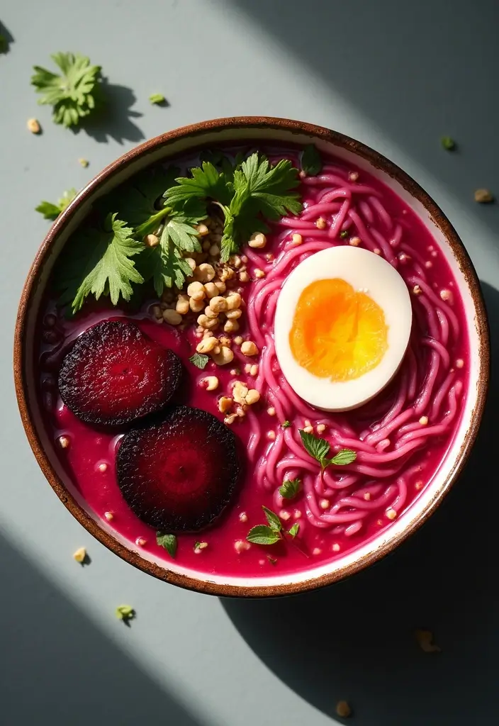 27 Creamy Ramen Noodle Recipes with Coconut Milk 102 27 Creamy Ramen Noodle Recipes with Coconut Milk - 20. Coconut Beet Ramen