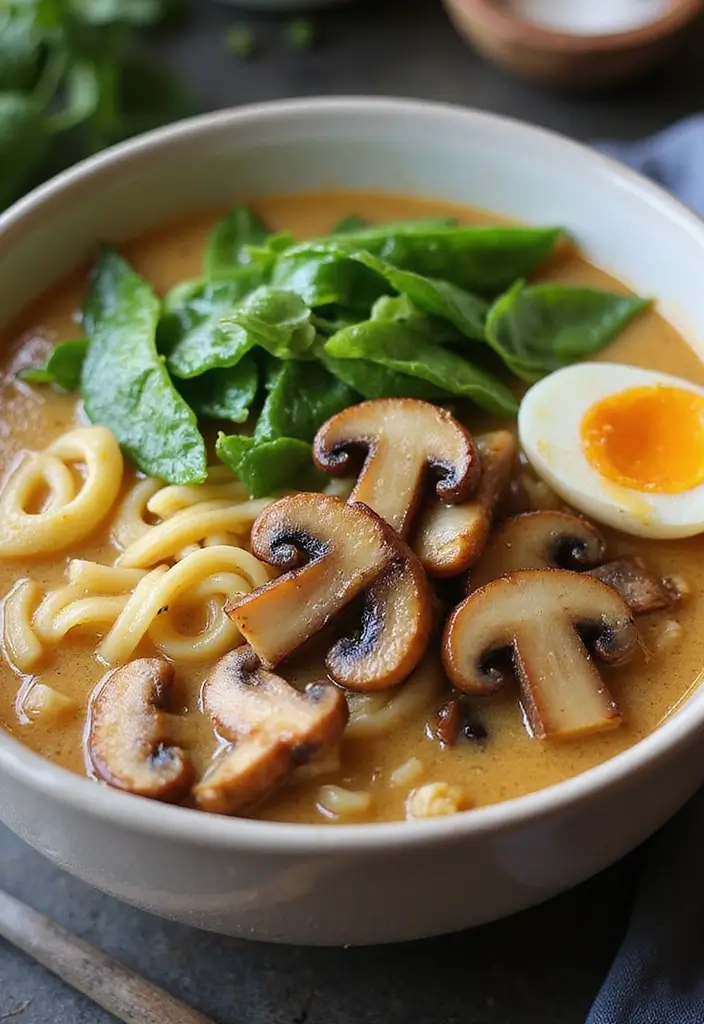 27 Creamy Ramen Noodle Recipes with Coconut Milk 9 27 Creamy Ramen Noodle Recipes with Coconut Milk - 3. Creamy Miso Coconut Ramen