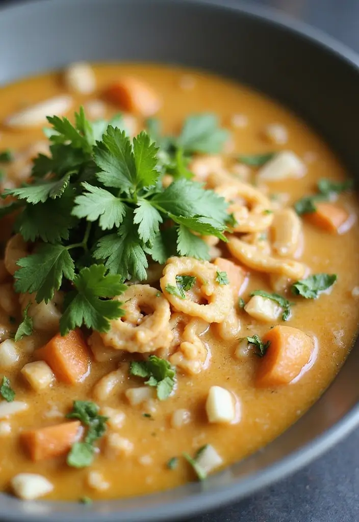 27 Creamy Ramen Noodle Recipes with Coconut Milk 21 27 Creamy Ramen Noodle Recipes with Coconut Milk - 5. Garlic Coconut Ramen