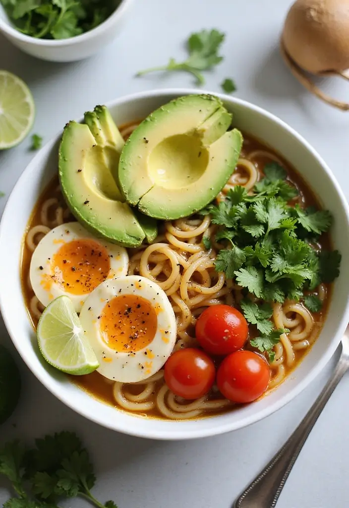 27 Easy Ramen Soup Recipes You Can Make in Minutes 109 27 Easy Ramen Soup Recipes You Can Make in Minutes - 21. Ramen with Avocado and Lime