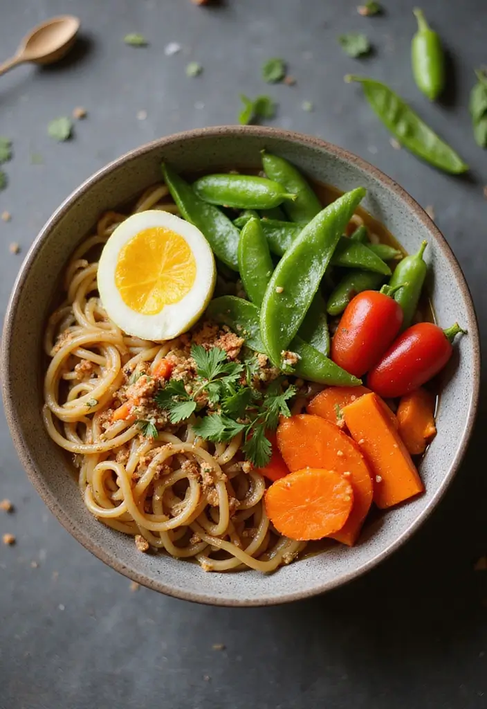 27 Easy Ramen Soup Recipes You Can Make in Minutes 18 27 Easy Ramen Soup Recipes You Can Make in Minutes - 4. Veggie-Packed Ramen
