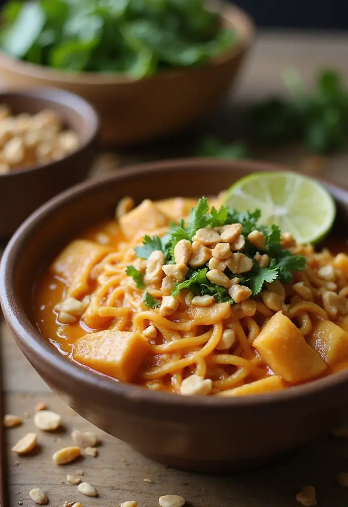 27 Easy Ramen Soup Recipes You Can Make in Minutes 44 27 Easy Ramen Soup Recipes You Can Make in Minutes - 8. Thai Peanut Ramen
