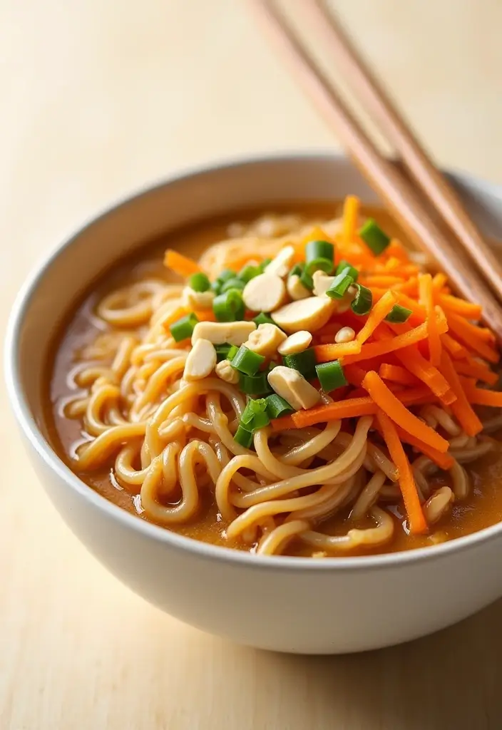 27 Easy Ramen Video Recipes You Can Follow Step-by-Step 35 27 Easy Ramen Video Recipes You Can Follow Step-by-Step - 7. Peanut Butter Ramen