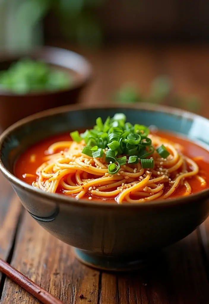 27 Korean Chicken Ramen Recipes Full of Bold Flavor 38 27 Korean Chicken Ramen Recipes Full of Bold Flavor - 10. Spicy Miso Chicken Ramen
