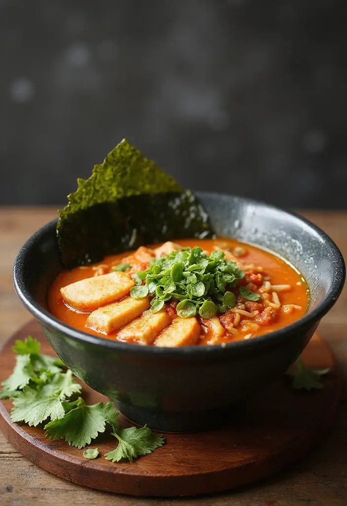 27 Korean Chicken Ramen Recipes Full of Bold Flavor 76 27 Korean Chicken Ramen Recipes Full of Bold Flavor - 18. Spicy Wasabi Chicken Ramen
