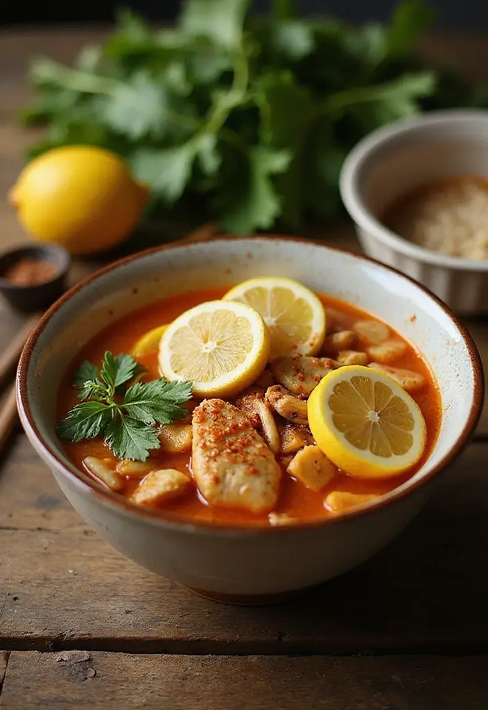 27 Korean Chicken Ramen Recipes Full of Bold Flavor 99 27 Korean Chicken Ramen Recipes Full of Bold Flavor - 23. Spicy Lemon Ginger Chicken Ramen