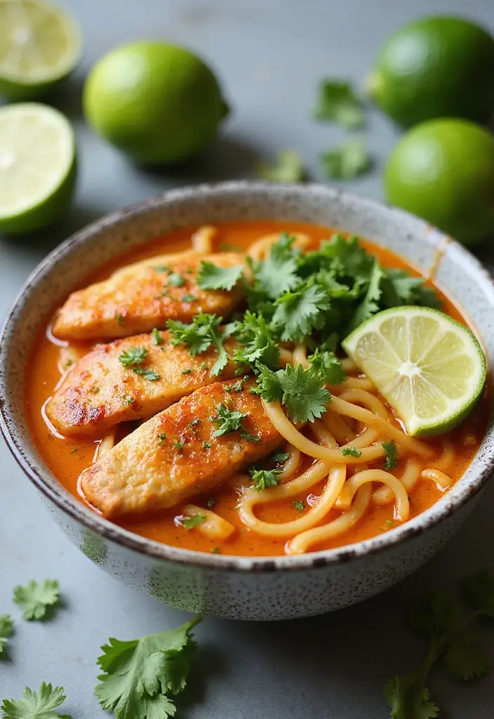 27 Korean Chicken Ramen Recipes Full of Bold Flavor 118 27 Korean Chicken Ramen Recipes Full of Bold Flavor - 26. Spicy Honey Lime Chicken Ramen