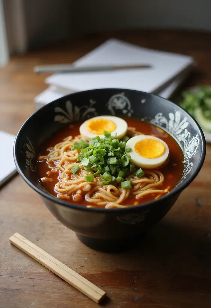 27 Quick Ramen Recipes College Students Can Make in a Dorm Room 1 27 Quick Ramen Recipes College Students Can Make in a Dorm Room - 1. Classic Soy Sauce Ramen
