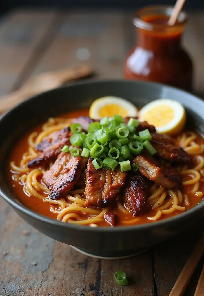 27 Quick Ramen Recipes College Students Can Make in a Dorm Room 50 27 Quick Ramen Recipes College Students Can Make in a Dorm Room - 12. BBQ Ramen with Pulled Pork