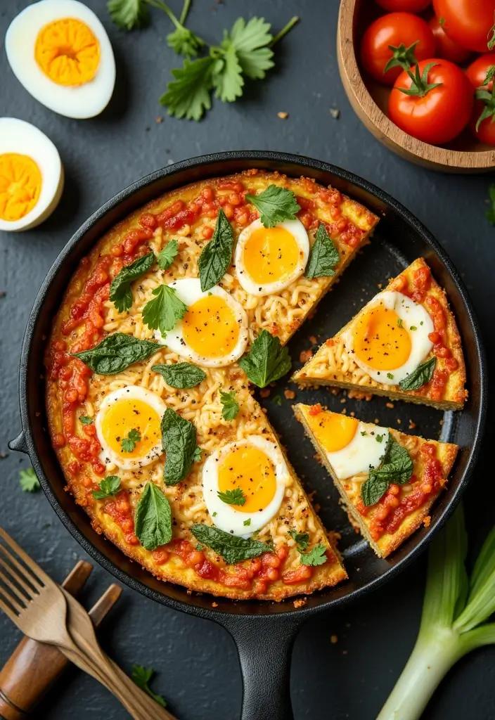 27 Quick Ramen Recipes College Students Can Make in a Dorm Room 79 27 Quick Ramen Recipes College Students Can Make in a Dorm Room - 19. Ramen Frittata