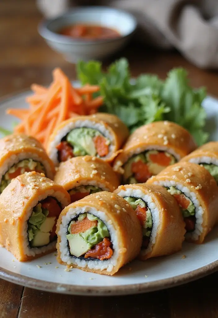 27 Quick Ramen Recipes College Students Can Make in a Dorm Room 131 27 Quick Ramen Recipes College Students Can Make in a Dorm Room - 27. Ramen Sushi Rolls