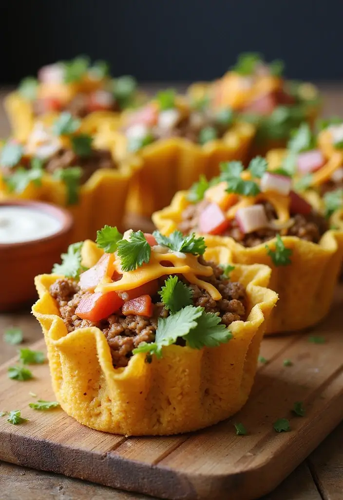 27 Ramen Recipes for Picky Eaters That Actually Work 22 27 Ramen Recipes for Picky Eaters That Actually Work - 4. Ramen Taco Cups