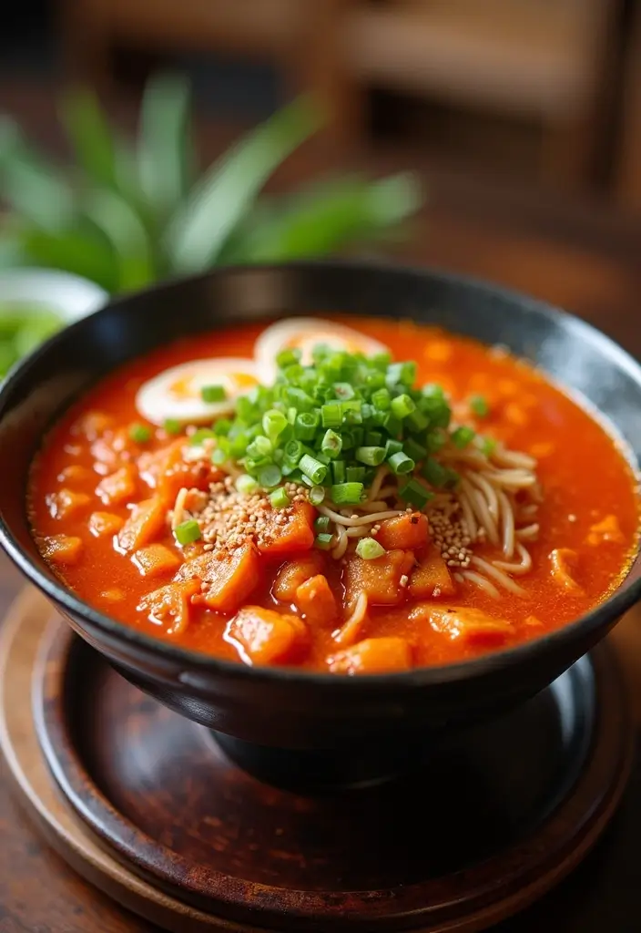 27 Top Ramen Recipes Perfect for Any Meal of the Day - 11. Spicy Kimchi Ramen