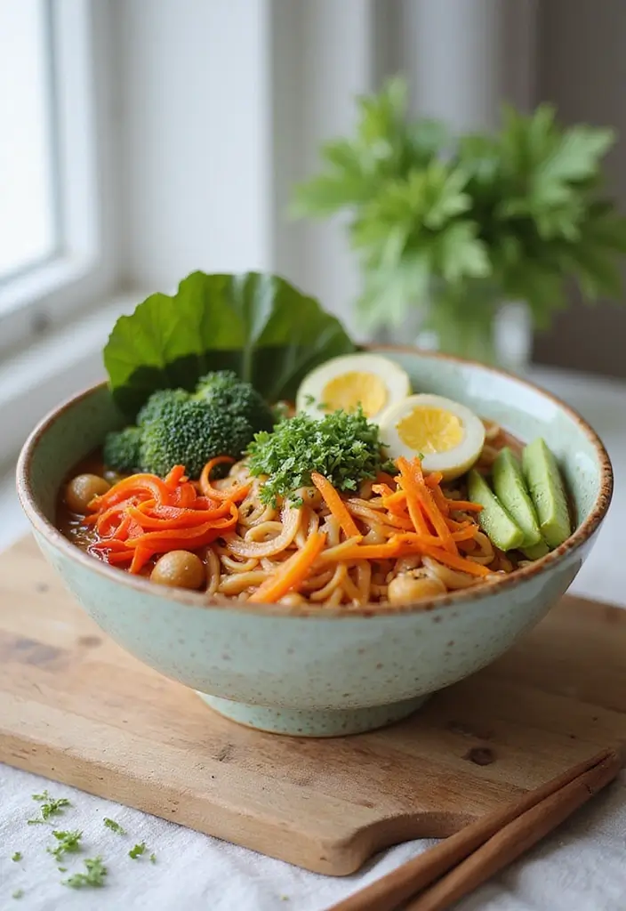 27 Top Ramen Recipes Perfect for Any Meal of the Day - 13. Veggie Delight Ramen