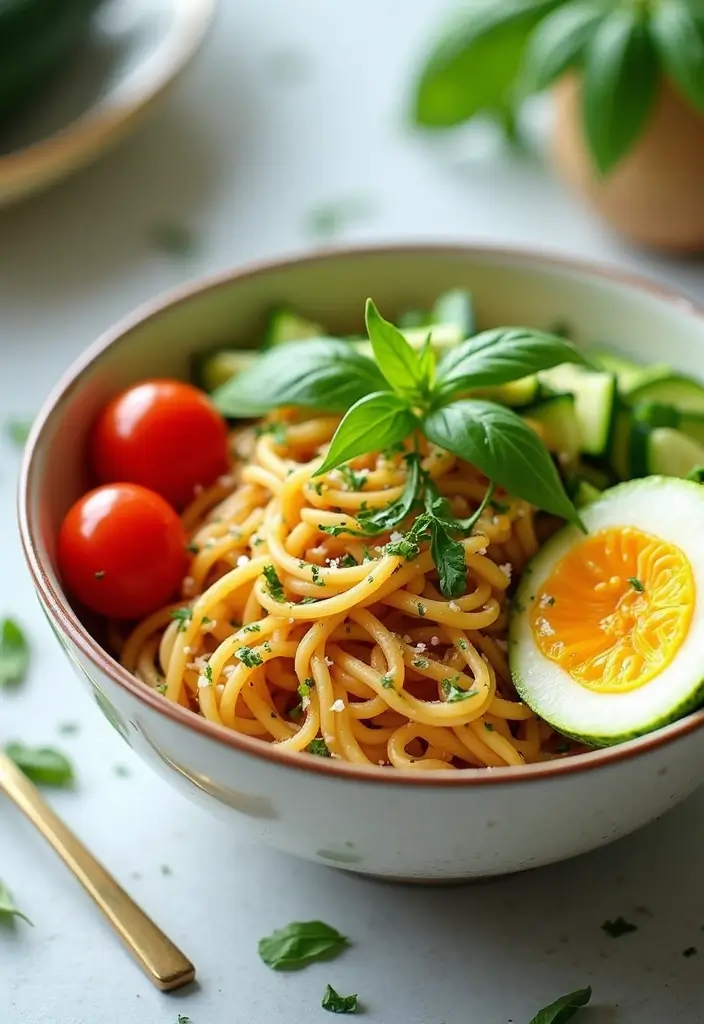 27 Top Ramen Recipes Perfect for Any Meal of the Day - 15. Zucchini Noodle Ramen