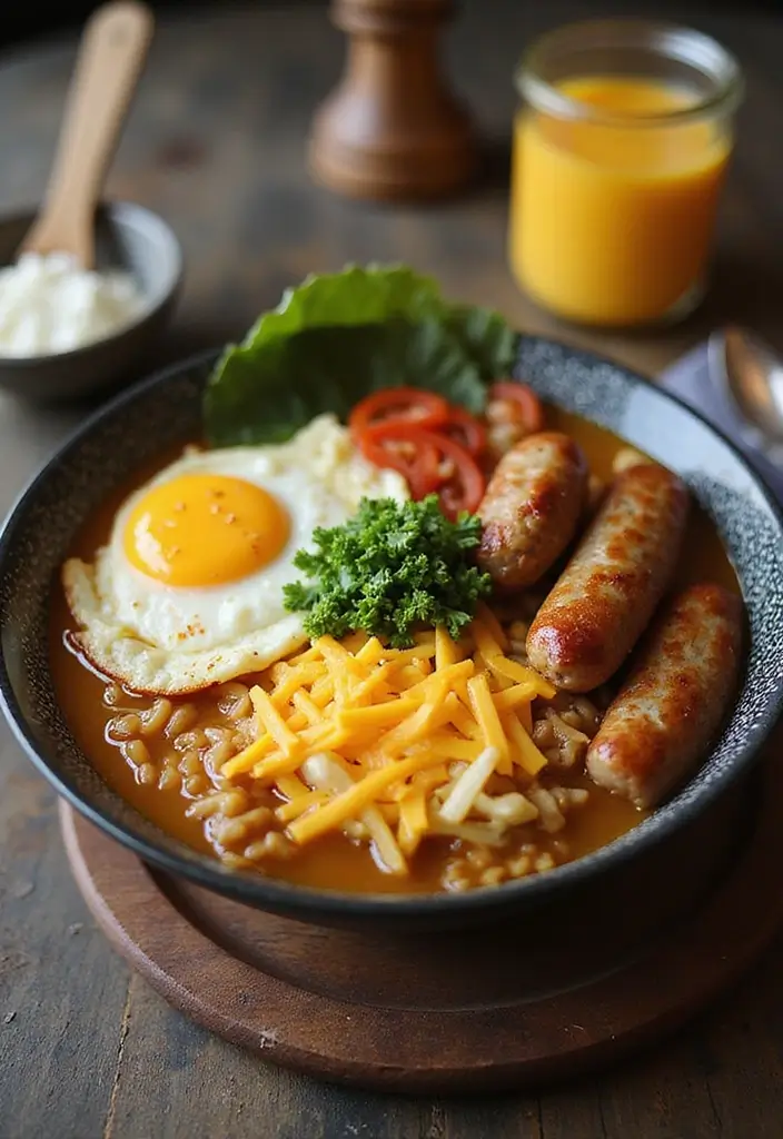 27 Top Ramen Recipes Perfect for Any Meal of the Day - 24. Savory Ramen Breakfast Bowl
