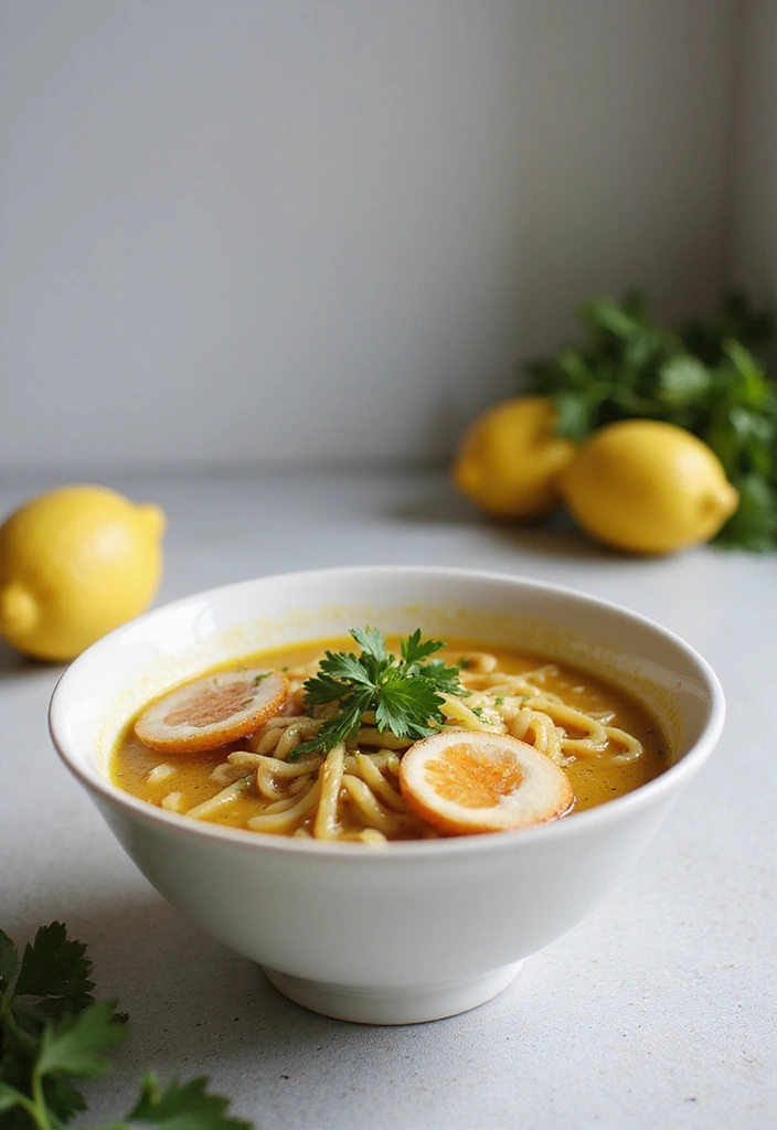 27 Top Ramen Recipes Perfect for Any Meal of the Day - 25. Lemon Herb Ramen