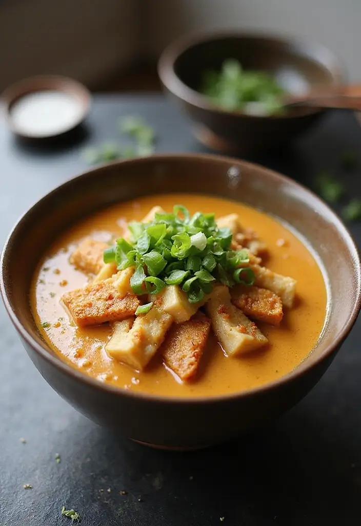 28 Creamy Ramen Noodle Recipes for Cozy Evenings 37 28 Creamy Ramen Noodle Recipes for Cozy Evenings - 7. Miso Cream Ramen with Tofu